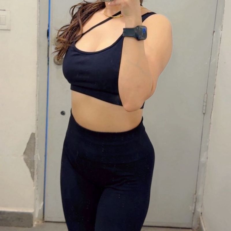 Black Crop Top