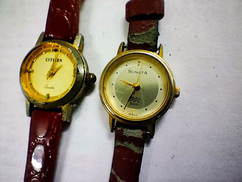 Sonata &amp; Citizen Old Watches!