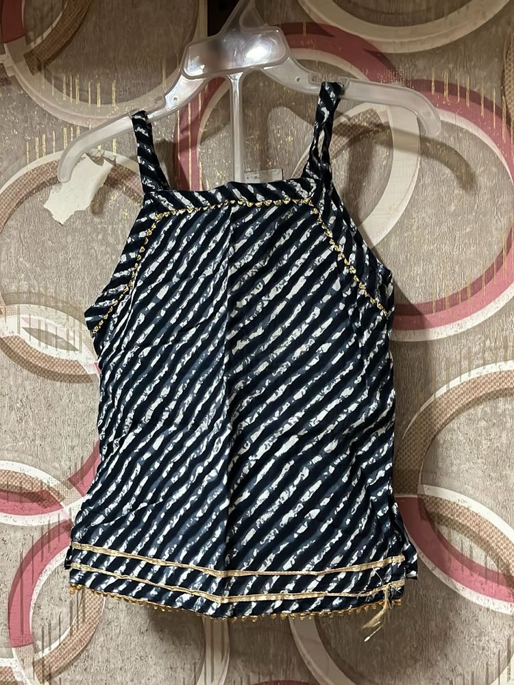 Stylish Ethnic Crop Top