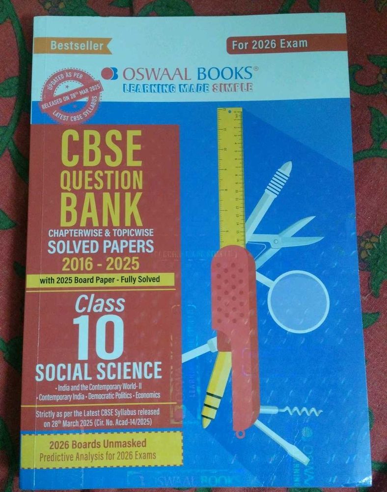 Books > Textbooks | CBSE Class 10 Social Science Question Bank | Freeup