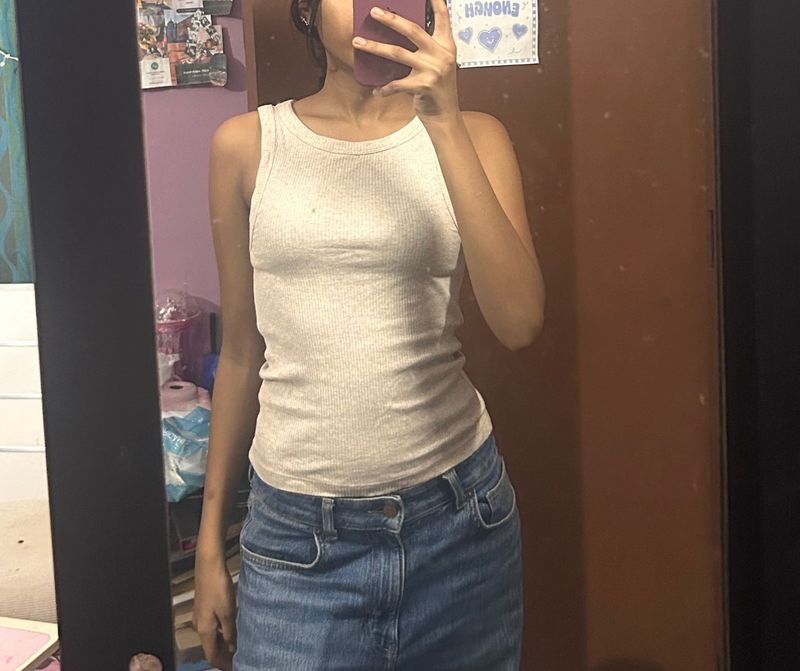H&amp;M Ribbed Tank Top