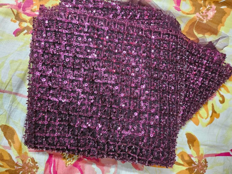 Sparkly Pink Sequin Top