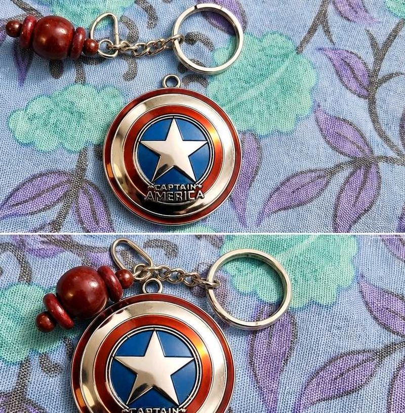 Captain America Keychain