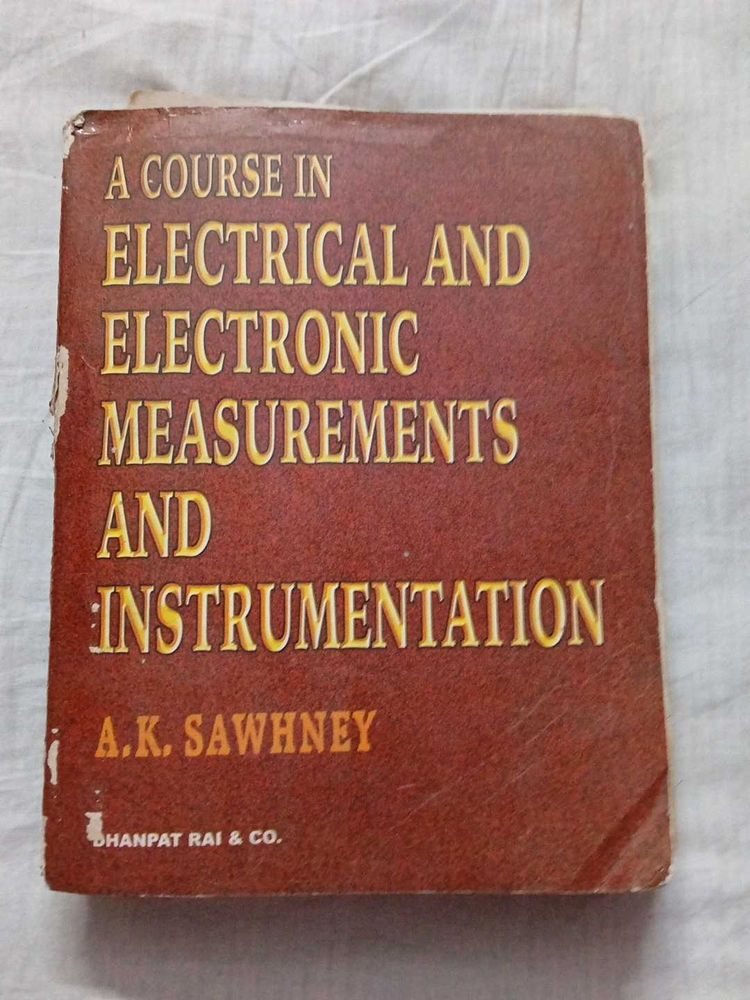 Electrical and Electronic Measurements Book