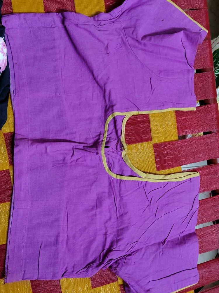 Vibrant Purple Blouse