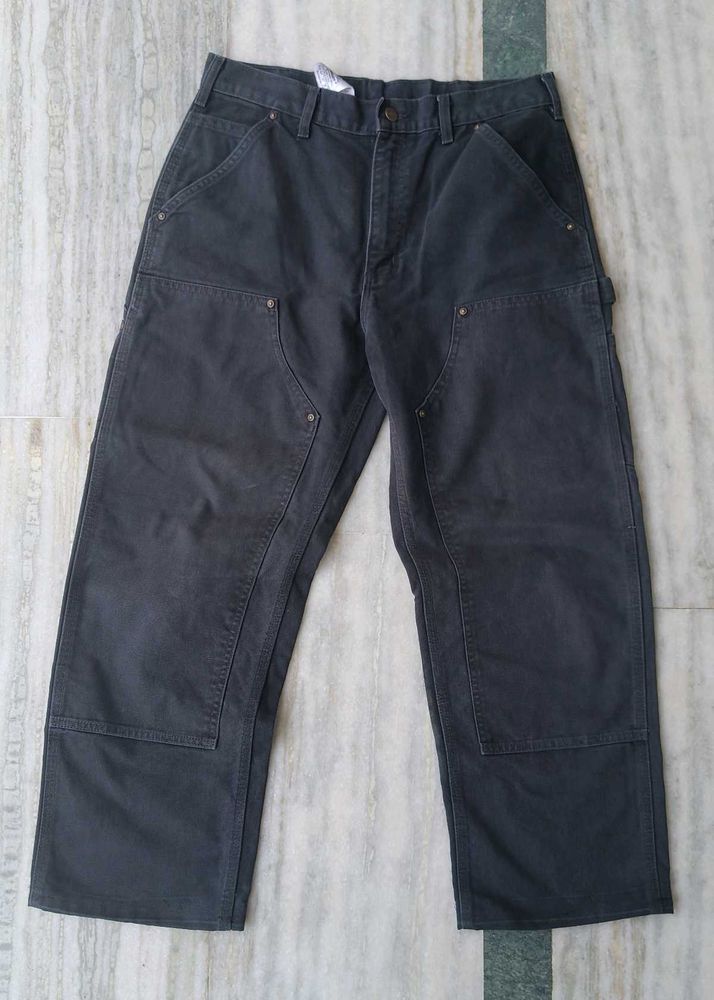 vintage carhartt double knees pants made in mexico