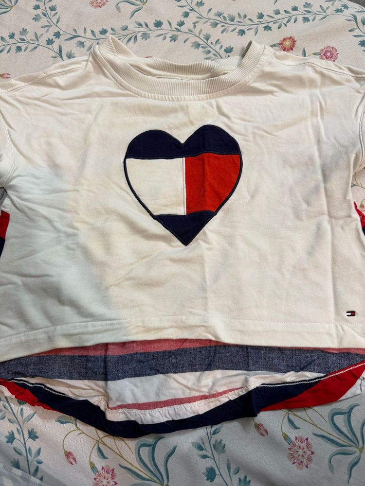 Tommy Hilfiger Heart Logo Top