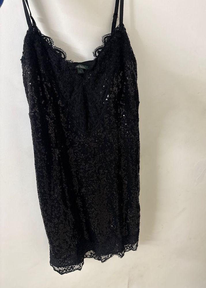 Sequin Lace Dress