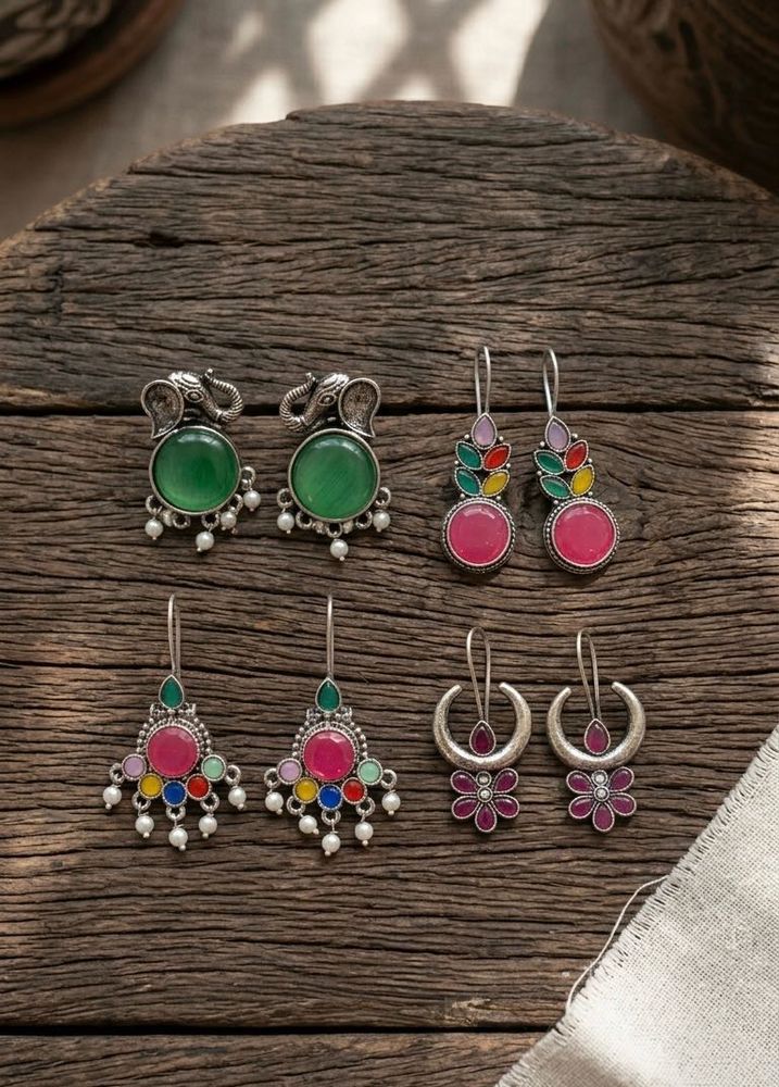 combo of 4 brand new earrings