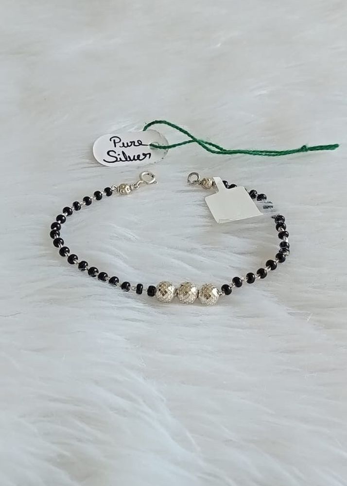 Ladies Bracelet💫 Pure Silver (wt:3.100g)