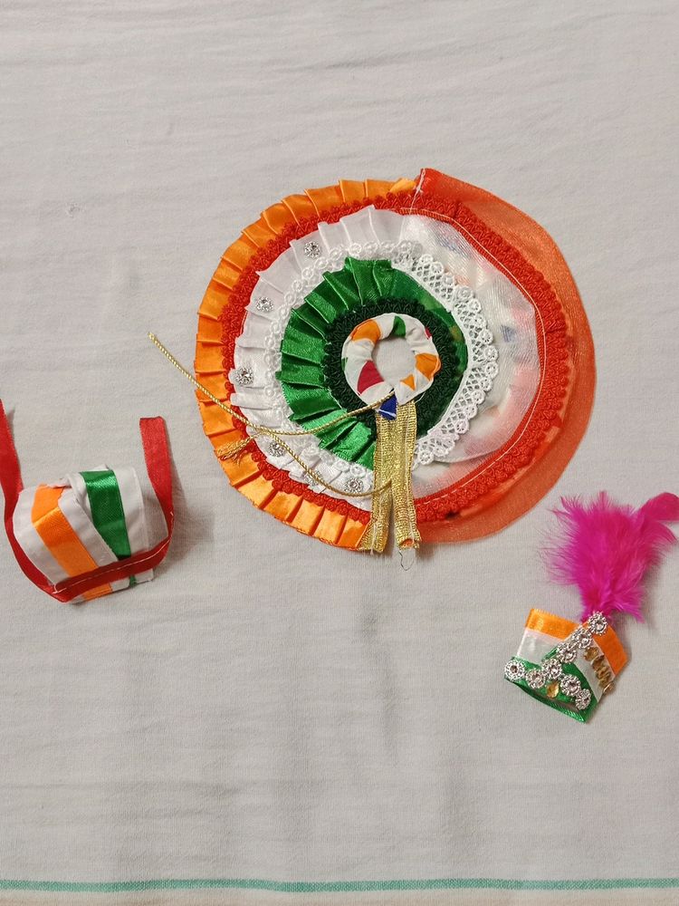 Laddu Gopal Ji Lalla Dress 15 August Poshak
