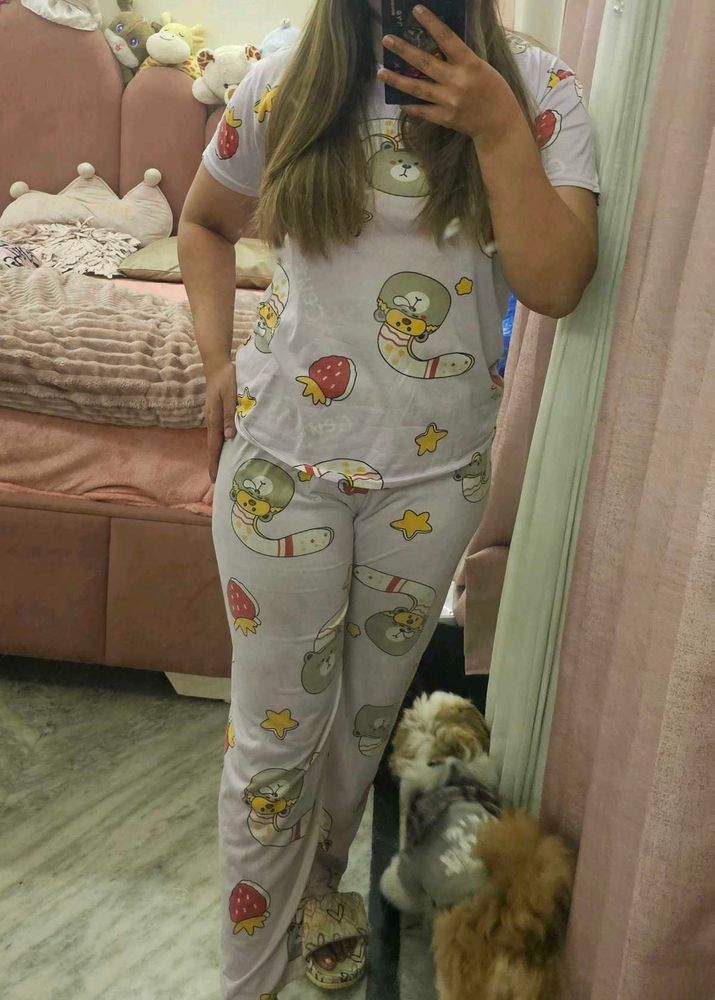 Cute Cartoon Pajama Set