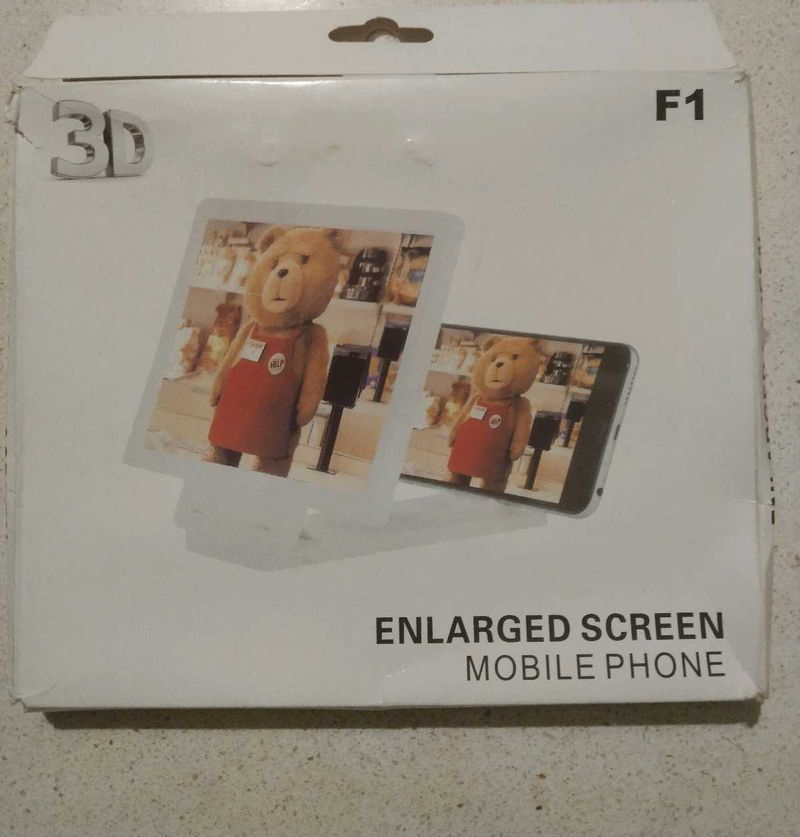 3D Enlarged Screen Mobile Phone Magnifier