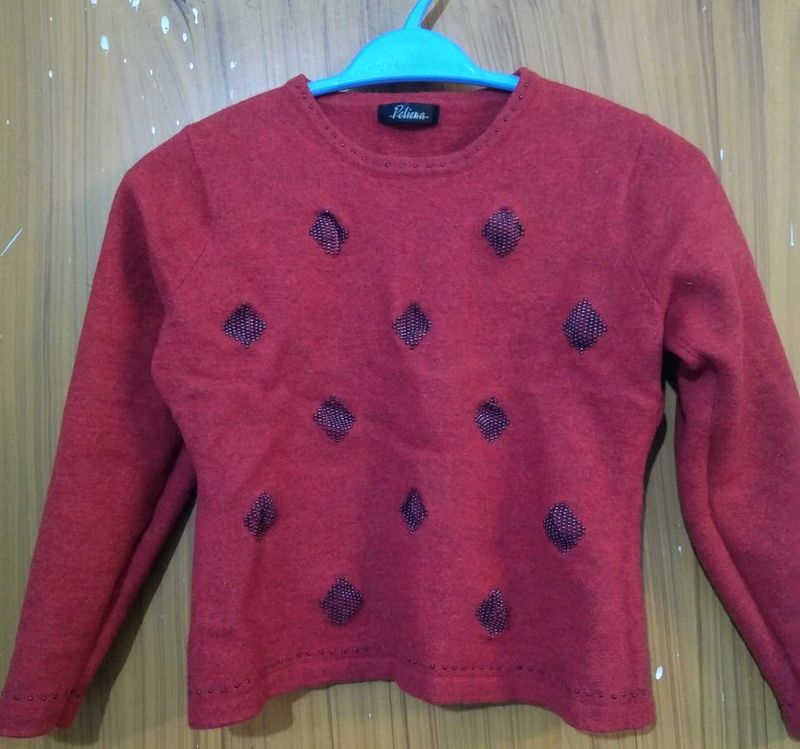 Cute Red  Sweater