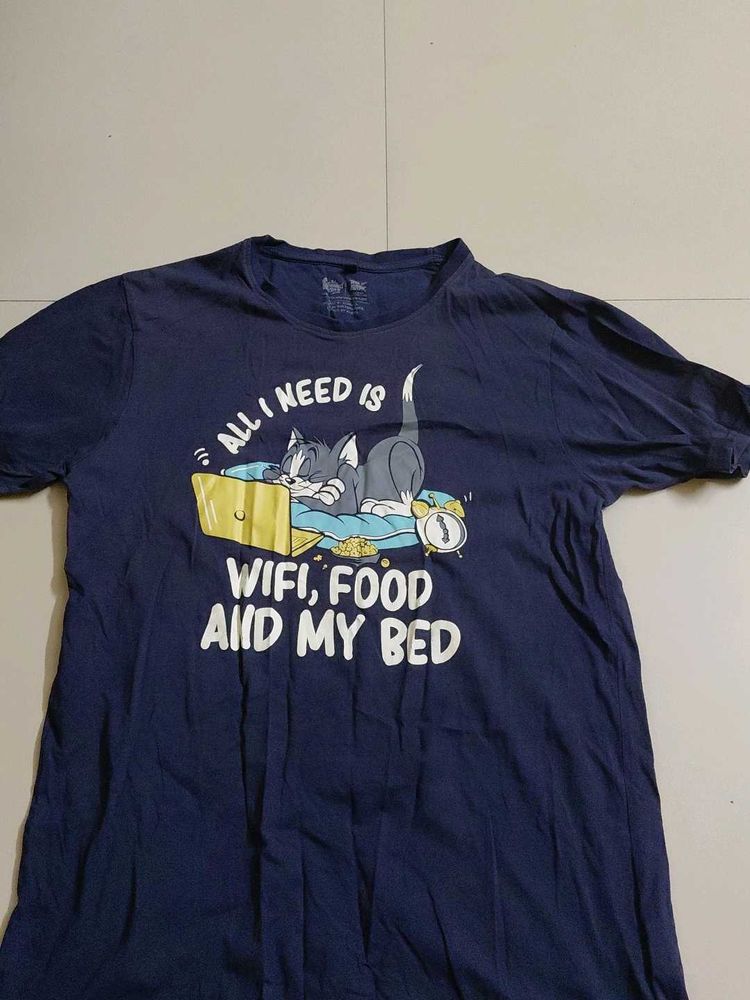 Funny Cat Graphic T-Shirt