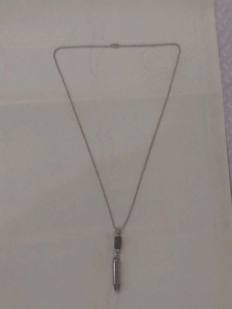 Classic Bullet Pendent Necklace for Men
