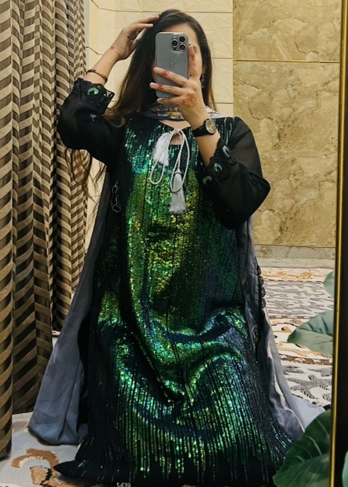 Stunning Sequin Kurta Set