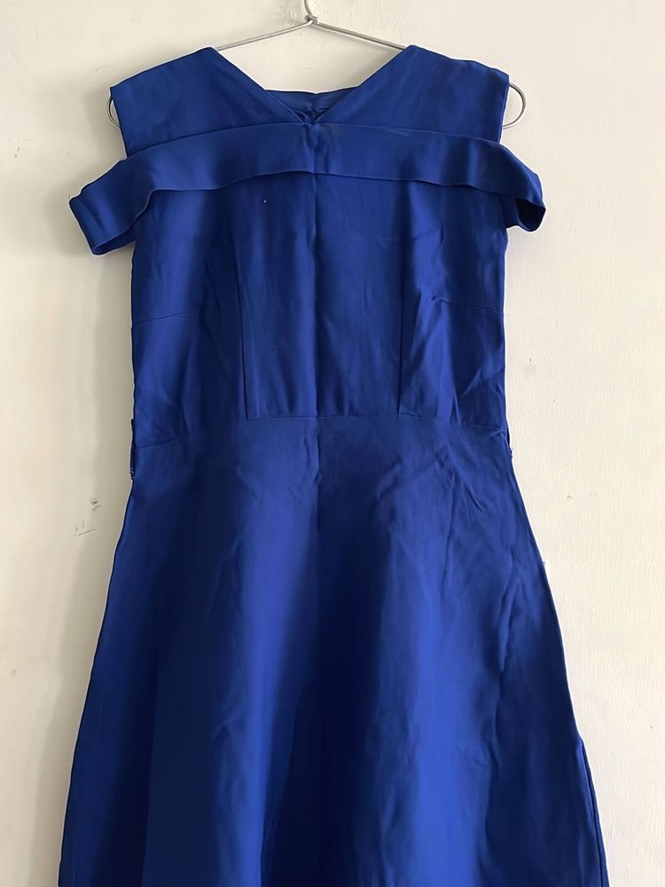 Blue color short Dress
