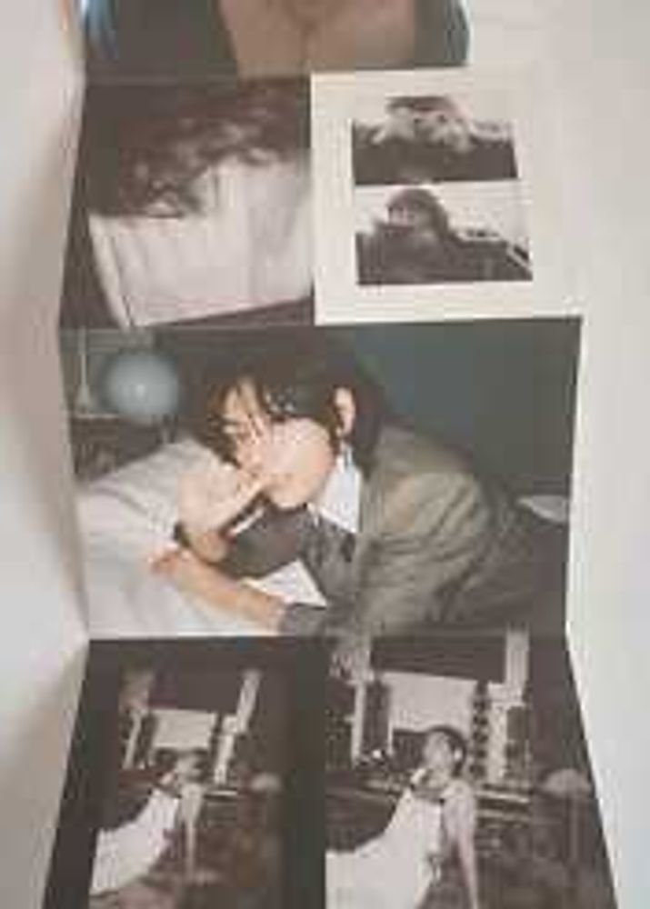 BTS V Layover Postcards