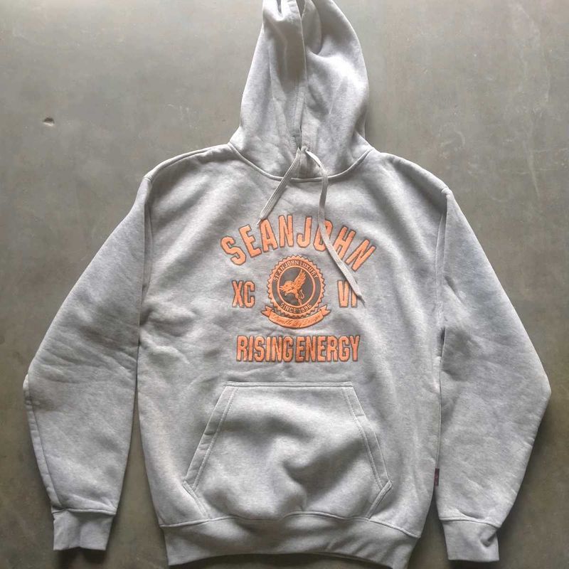 Sean John Grey Graphic Hoodie