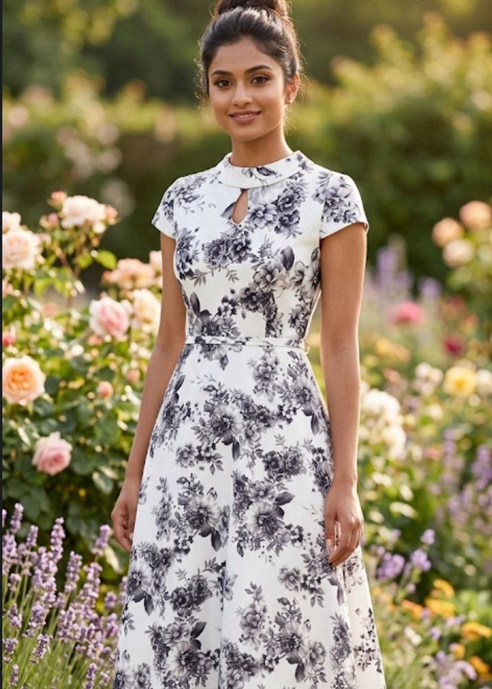 Elegant Floral Maxi Dress