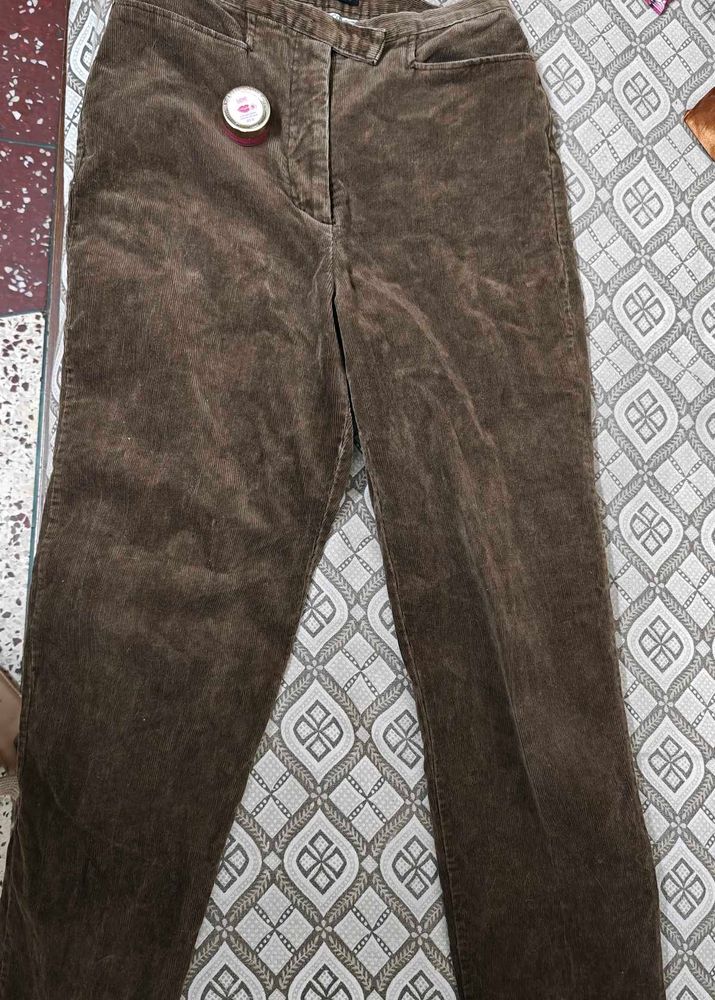 Brown Corduroy Pants
