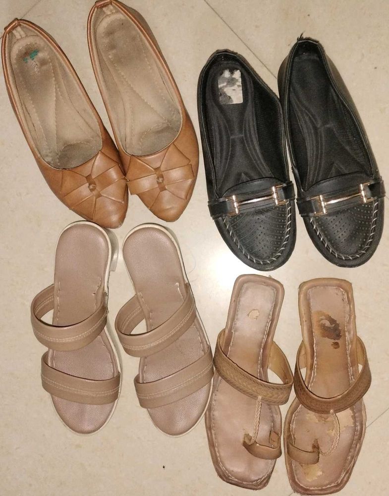 Assorted Women's Flats &amp; Sandals all in 450/-