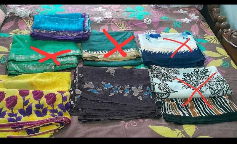 Assorted Sarees - Traditional Fabrics