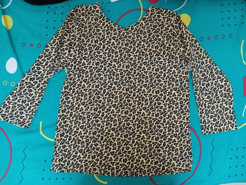 Animal Print Top #new #lightweight #collegewear