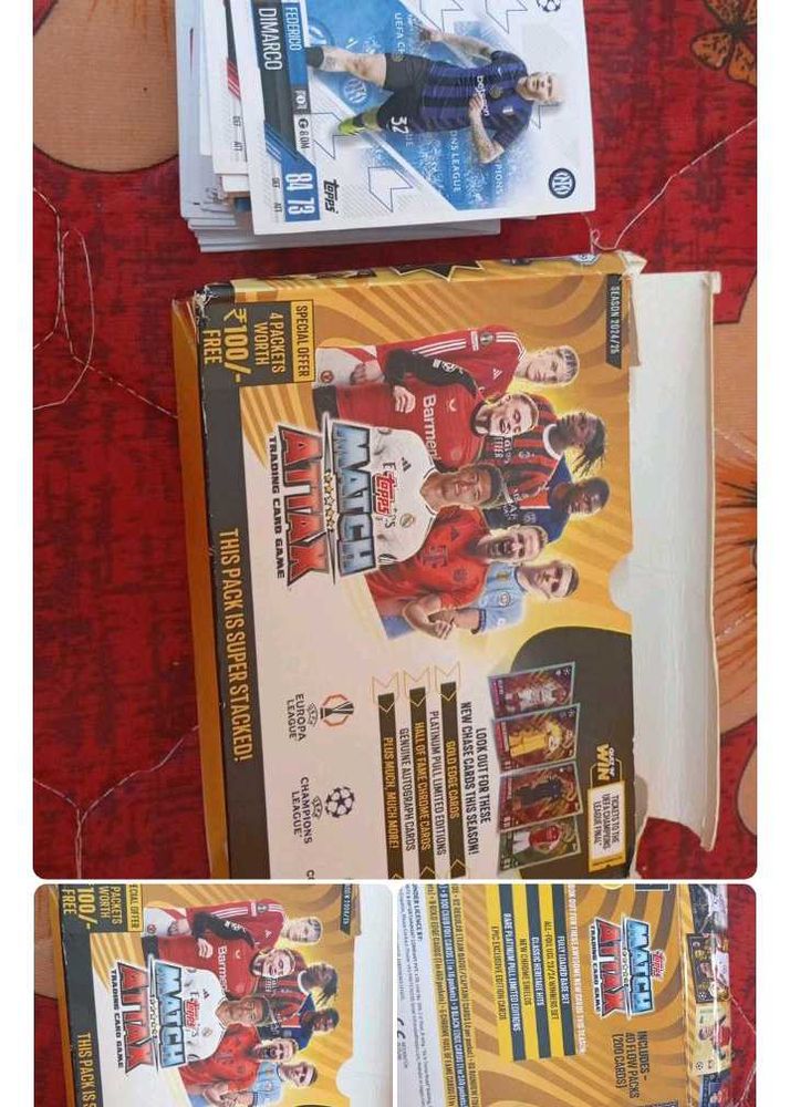 Match Attax and Panini cards