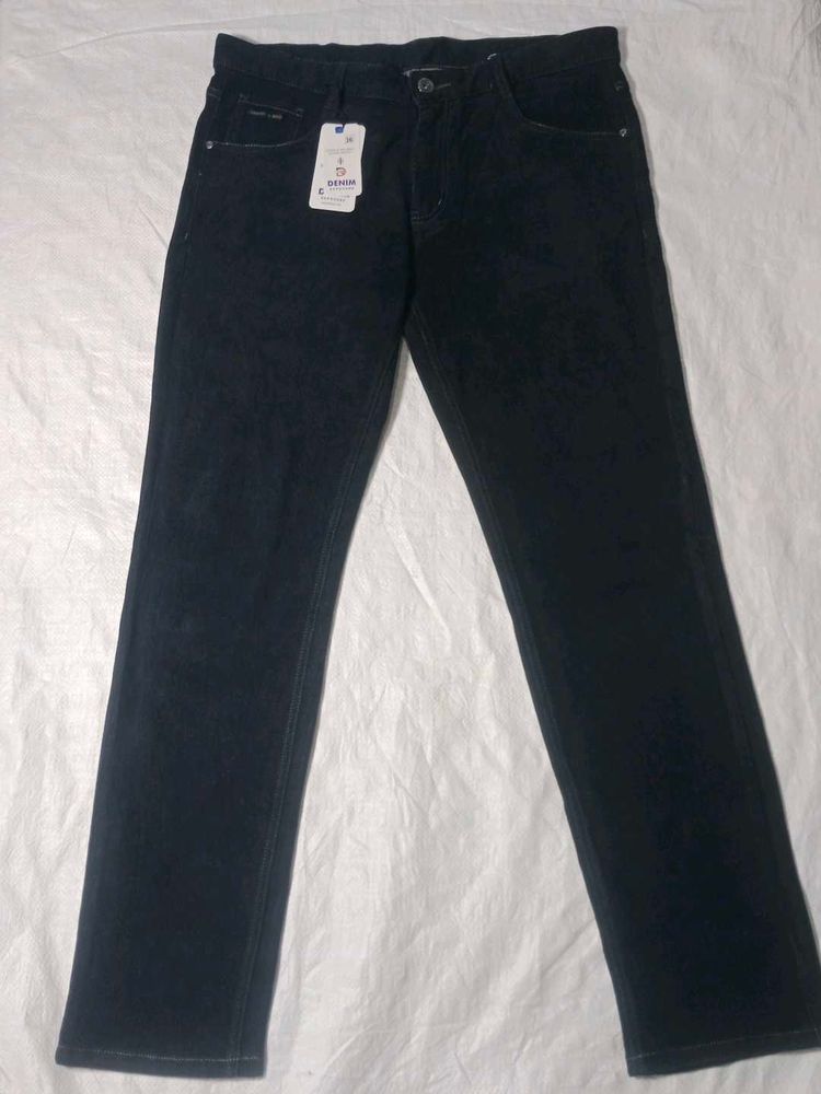 Men's Black Denim Jeans