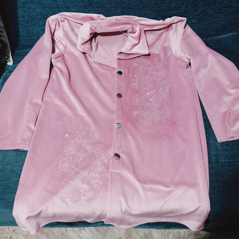 Velvet Co -Ords Set For Women