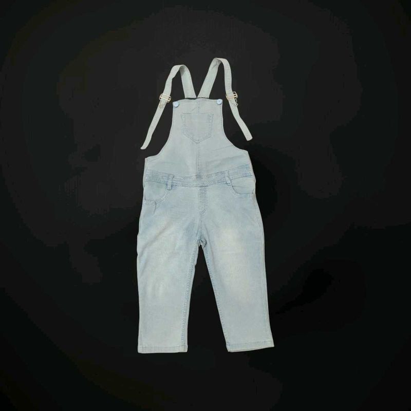 Light Wash Denim Overalls