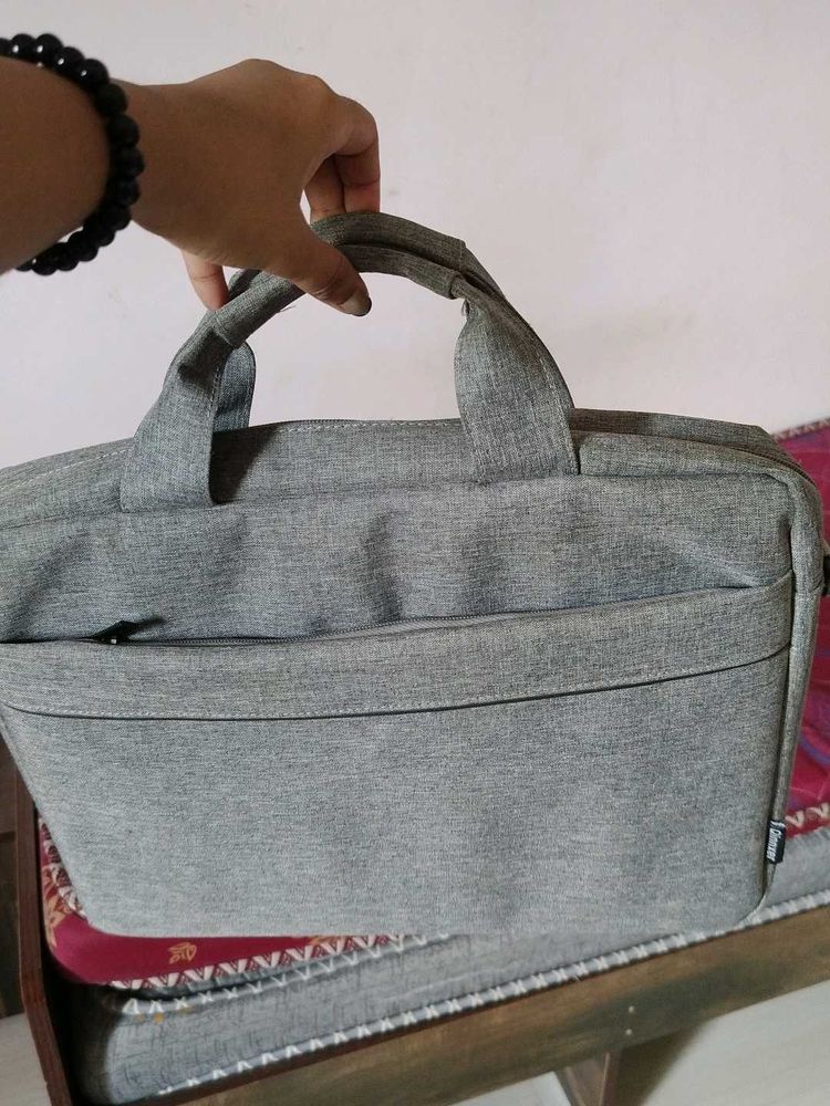 Stylish Grey Laptop Bag