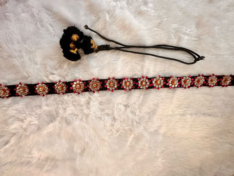 Embellished Hair accesory (Jada patti) hand made w