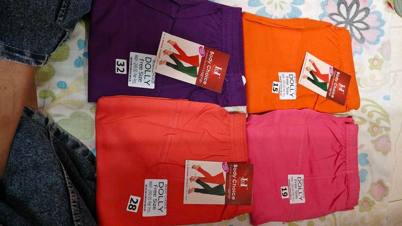 Dolly Body Choice Leggings - Set of 4