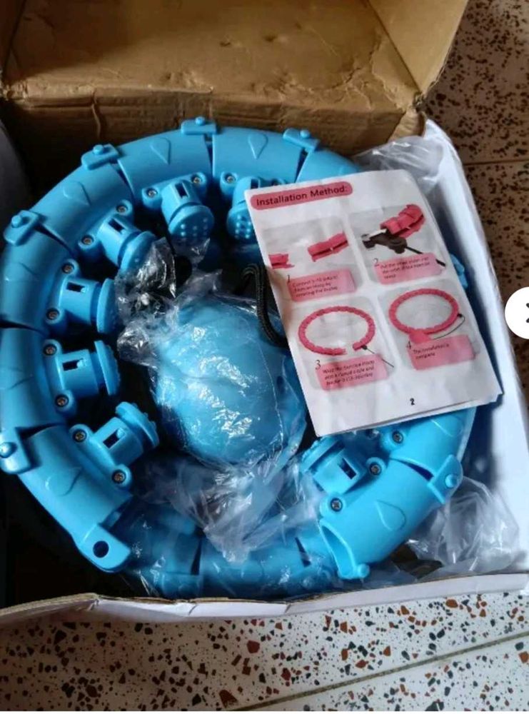 Adjustable Weighted Hula Hoop