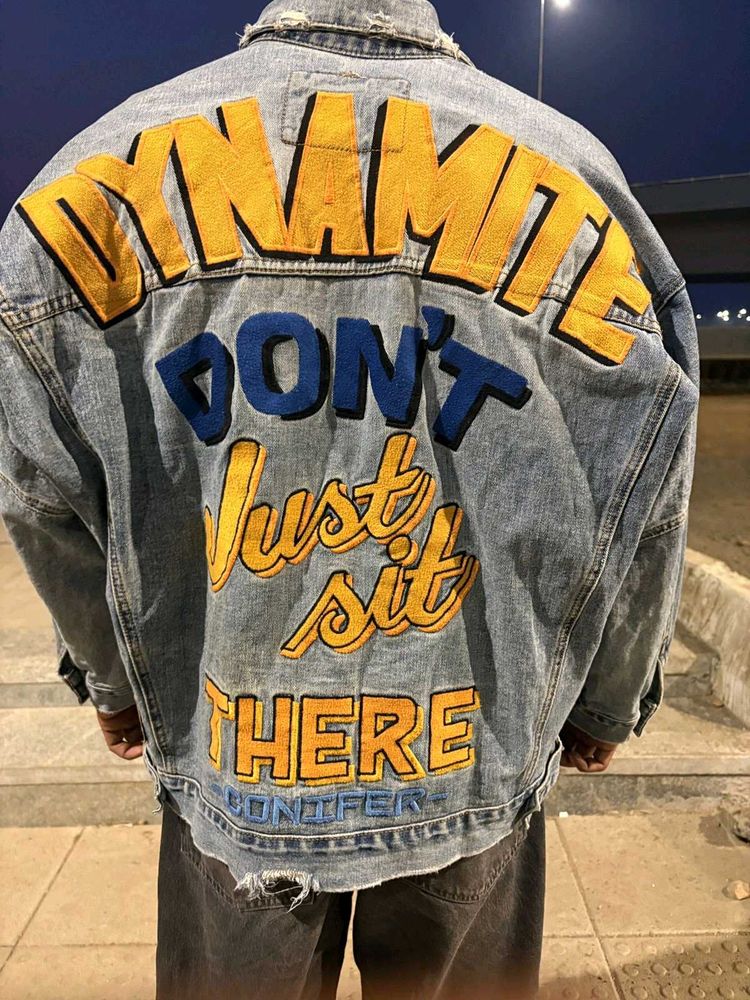 Bonifer Denim Jacket - Bold Graphic