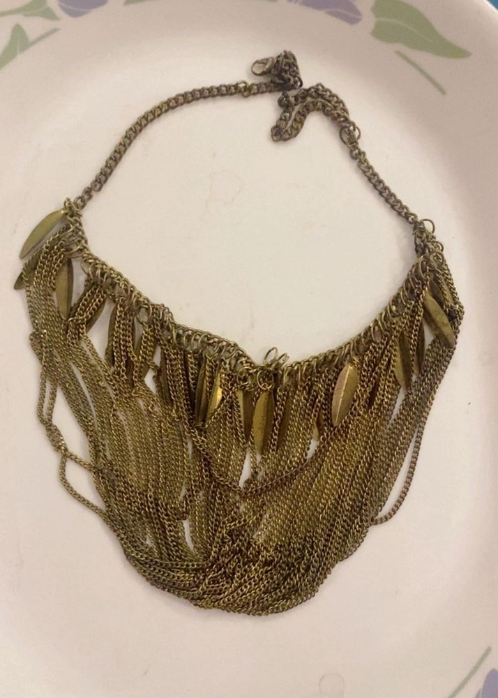 Vintage Boho Waterfall Layered Necklace