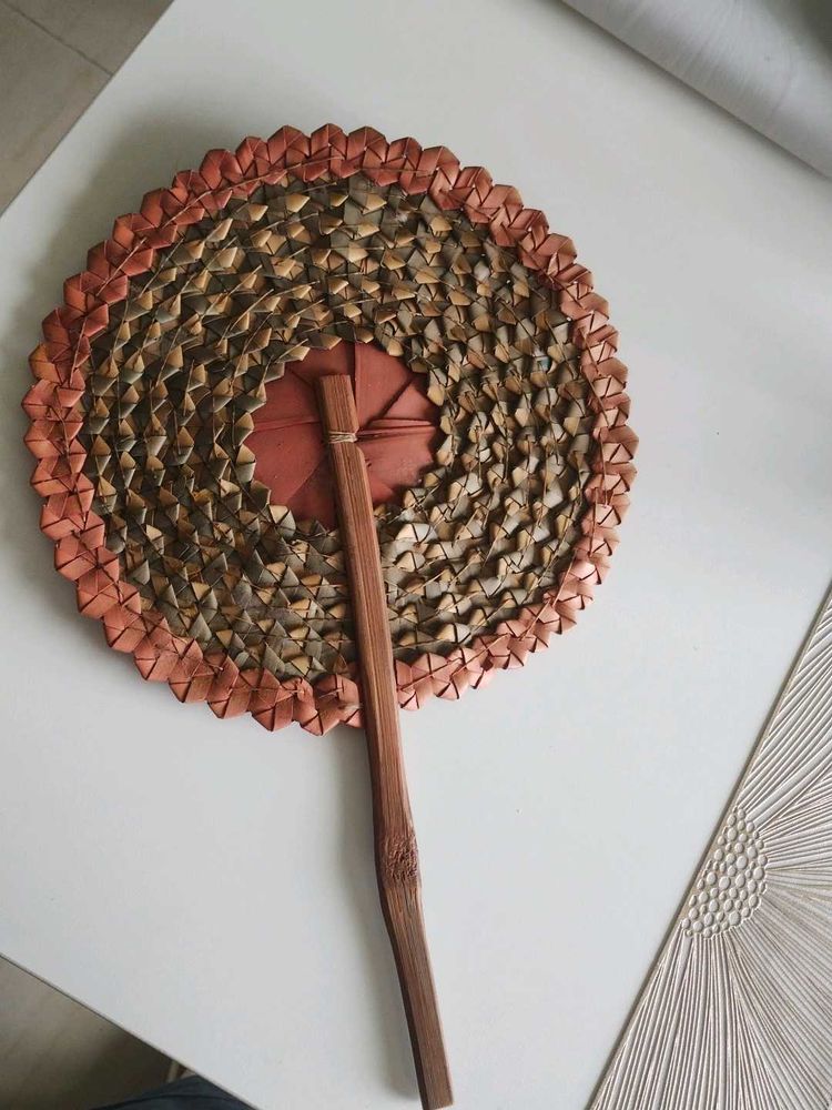 Handcrafted Woven Fan