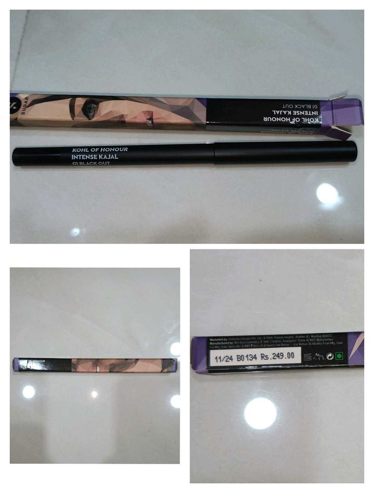 100/- SUGAR Kohl Of Honour Intense Kajal