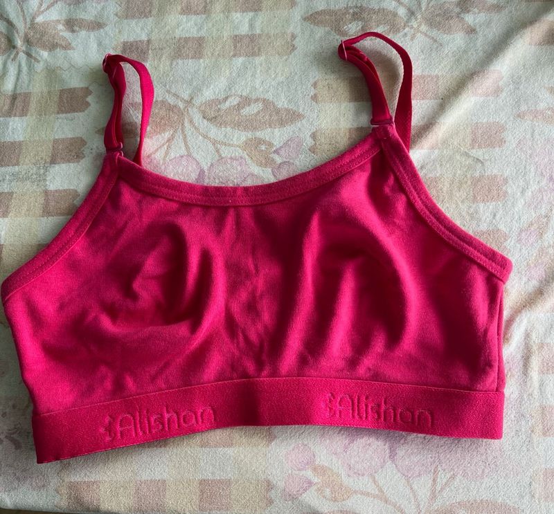 Vibrant Pink Sports Bra