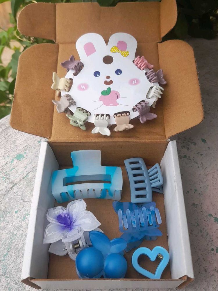 Cute Hair Claw Clips Set