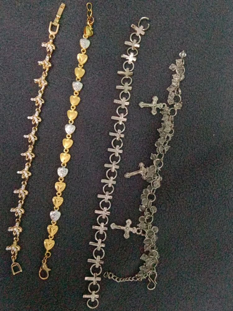 Ladies Fancy Cute Bracelet Combo Pack Of 4