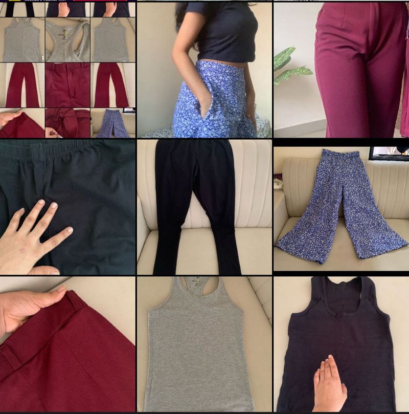 Comfortable Wide Leg Pants Set