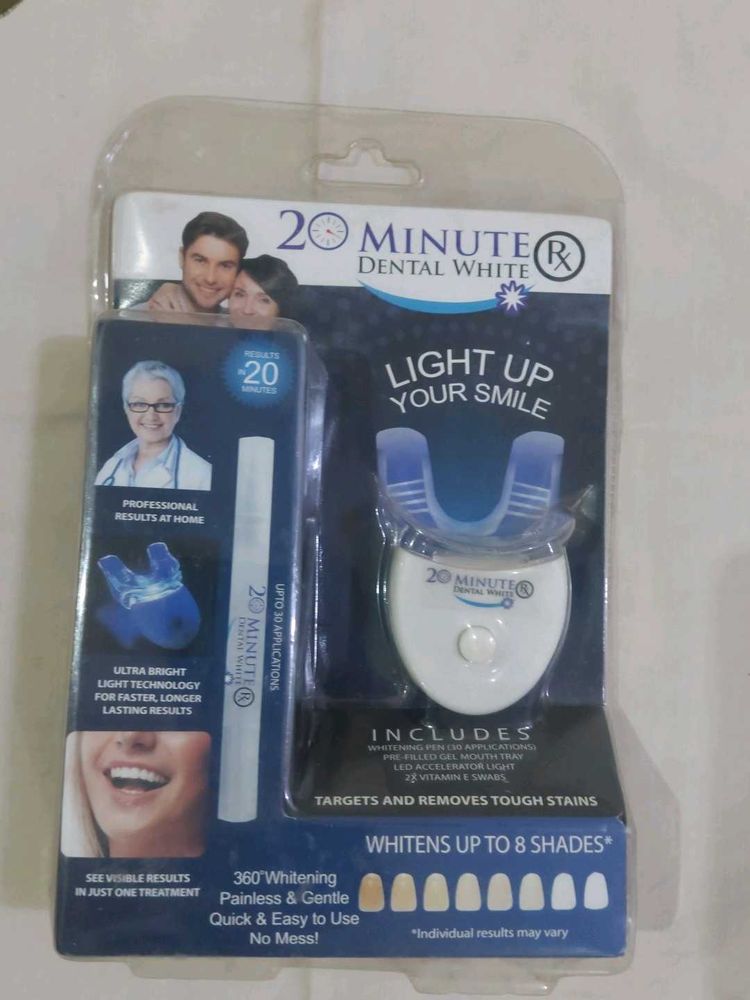 20 Minute Dental White Teeth Whitening Kit
