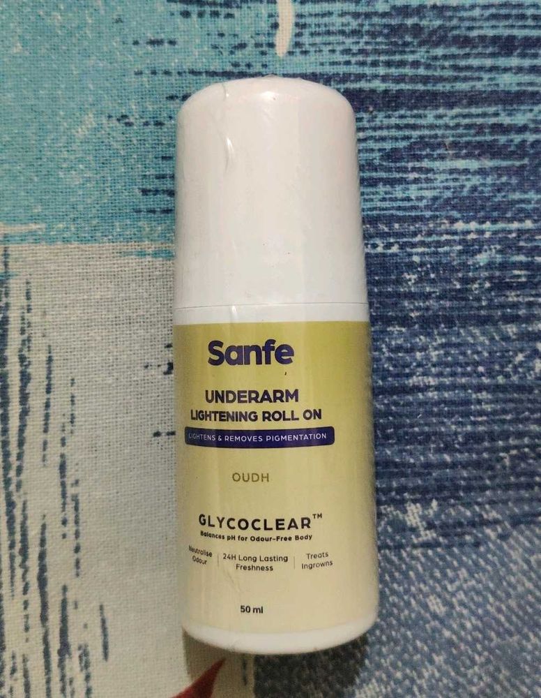 Sanfe Underarm Lightening Roll-On Oudh