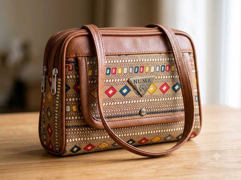 Women's hand Bag printed pattern