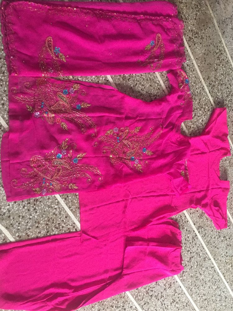 Y2k Pink Kurta Set🌷