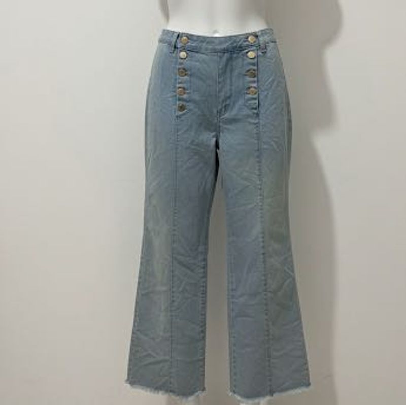 Denim Sailor Wide Leg Jeans